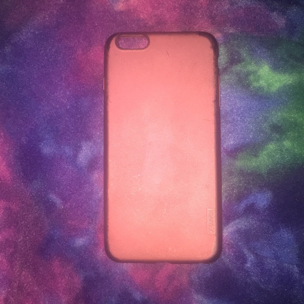 soft burgundy iPhone 6plus case